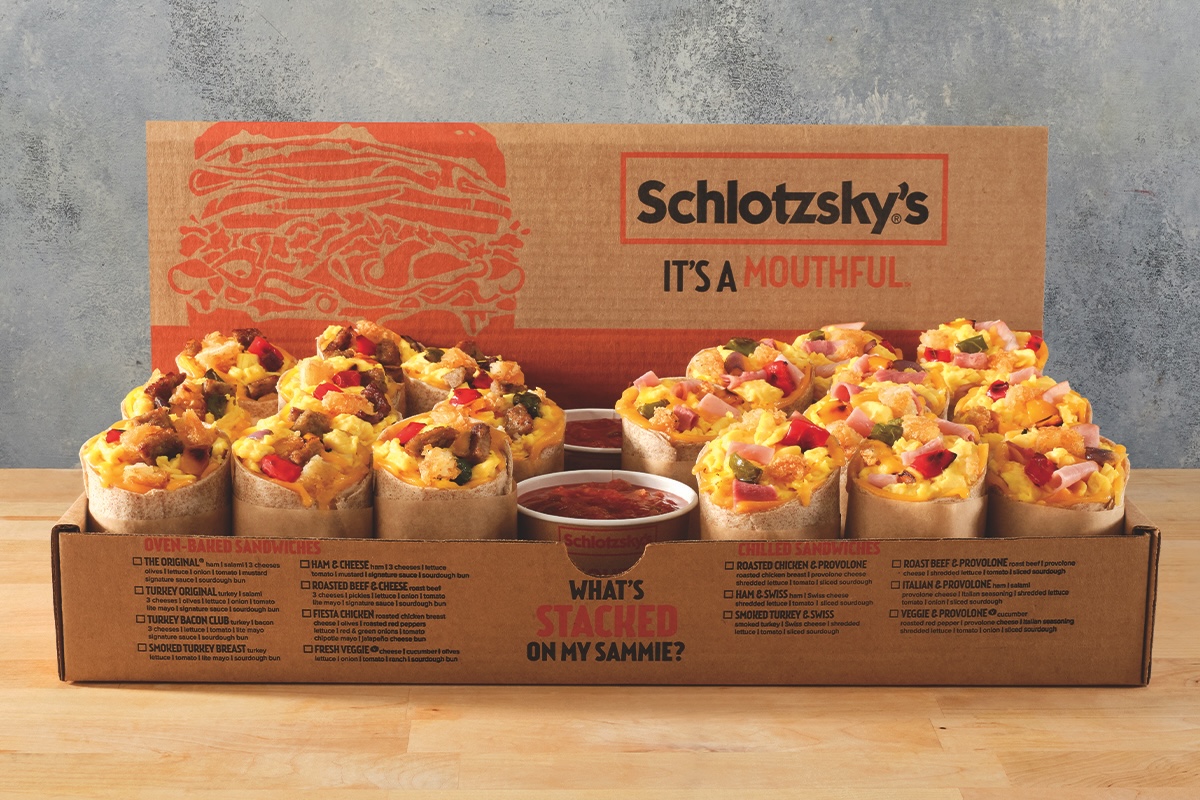 Breakfast Buritto Tray