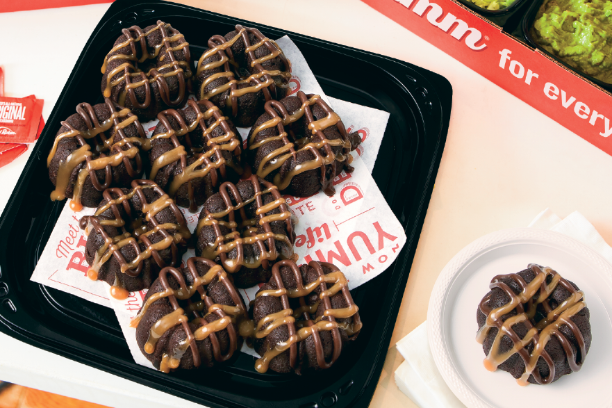 Brownie Bundt Cake Tray